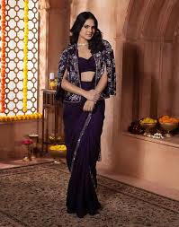 Readymade Saree with jacket