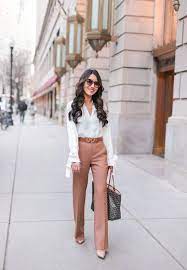 women officewear shirt and Jogger