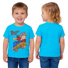 Dagcros Boys Blue Tshirts