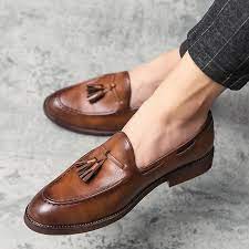 Liberty Men Round Toe Formal Slip-Ons